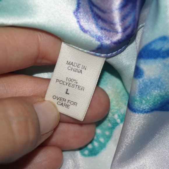 Vintage 90s Victoria's Secret Fish Shell Night Shirt Large - Picture 4 of 6